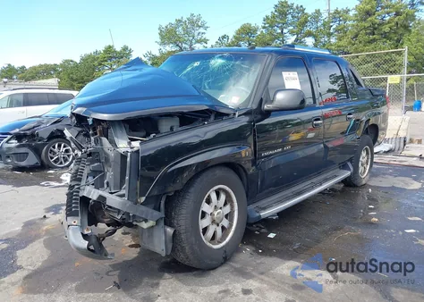 2003 Cadillac Escalade Ext Standard z USA, uszkodzony, nr VIN 3GYEK63N53G332472